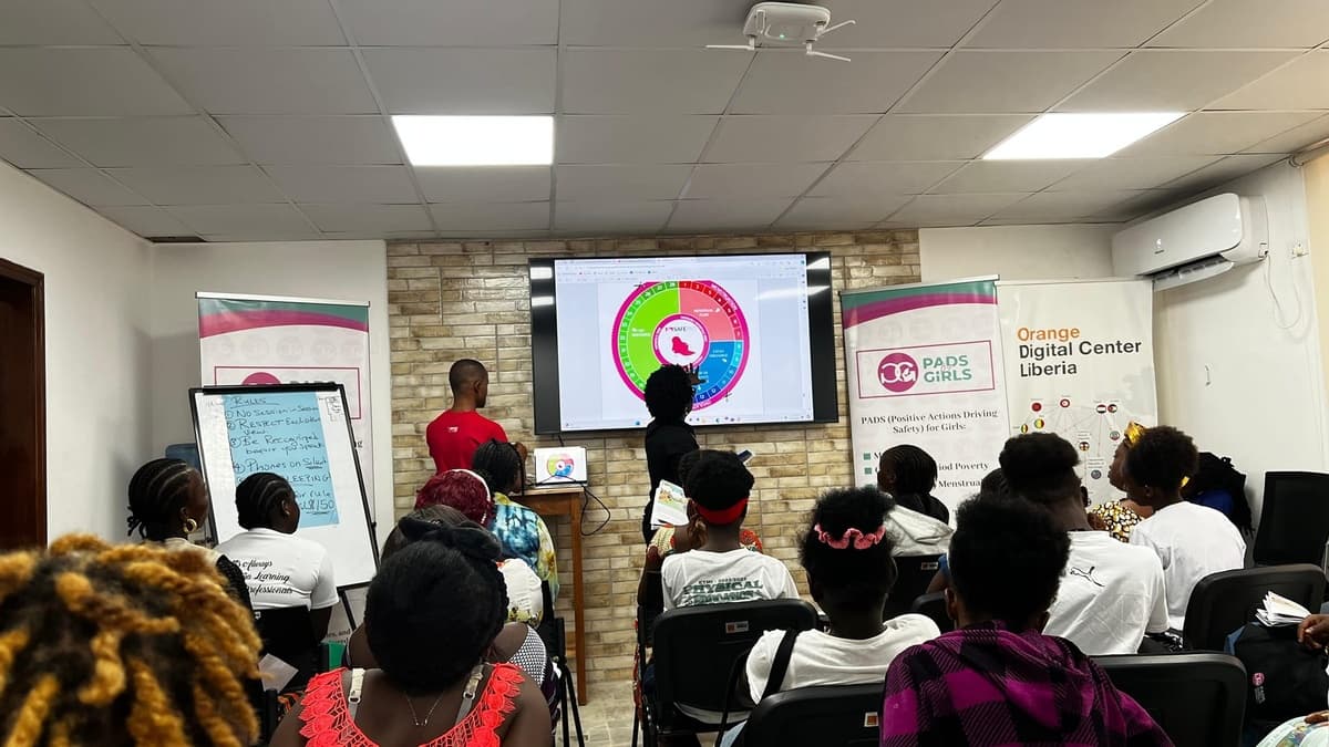 Corporate training session